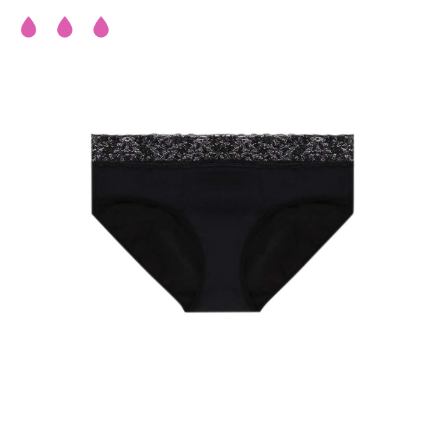 FreshNet™ Élixir – Culotte Menstruelle en Dentelle