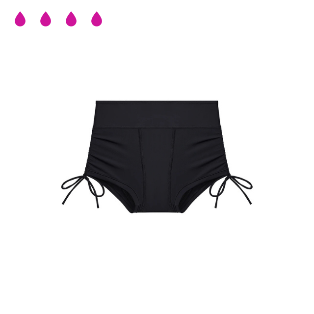 Short de Bain Menstruel Haute Protection